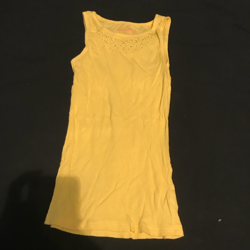 Arizona Girls yellow tank top